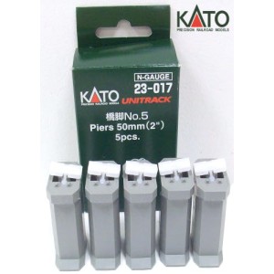 Kato N - Pilares para Ponte Simples - 50mm: 23-017