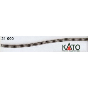 Kato N - Trilho Flexível de Pista Simples - 808 mm: 21-000