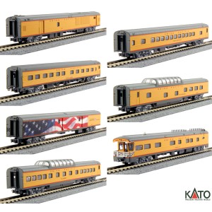 Kato N - UP Excursion Train 7 Car Set: 106-086
