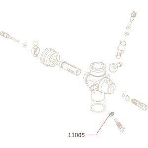 Novarossi - O-Ring Agulha Baixa: NV-11005
