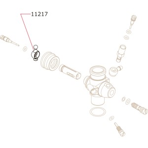 Novarossi -  Uniball p/ Carburador: NV-11217