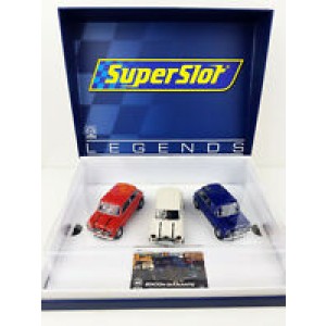SuperSlot / Scalextric - Set 3 Mini's H4030A - C4030A