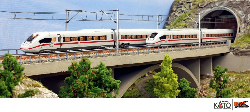 Kato N - ICE-4 DB-BR 412, 7 Car Set A: 10-1512A - B52 Online