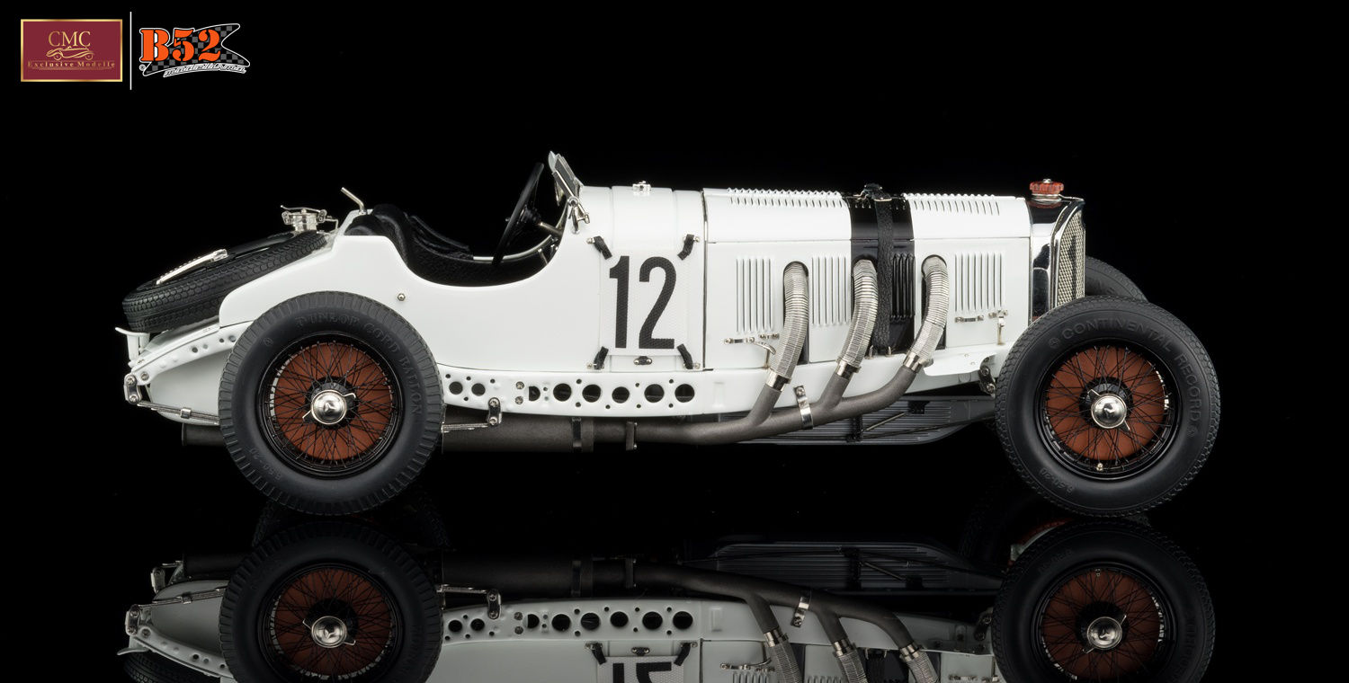 【 CMC 限定品 】1931 Mercedes-Benz  SSKL CMC - Mercedes-Benz SSKL #12, Germany GP 1931: M-189 - B52 Online