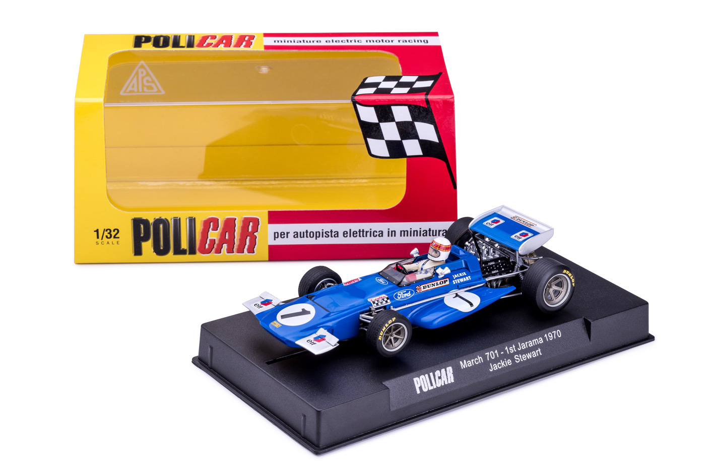 ゆ*」様 STARLINGEAR 「The First 5 Years」 Pho Policar - March 701 #1 - Jackie Stewart - Jarama GP 1970: CAR04b